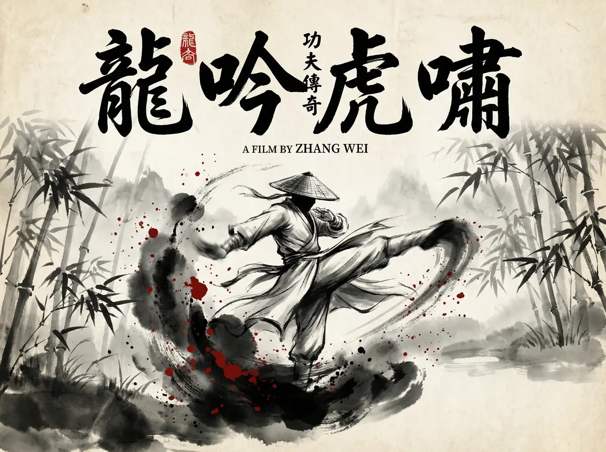 功夫电影海报：龙吟虎啸 - 四虎tv